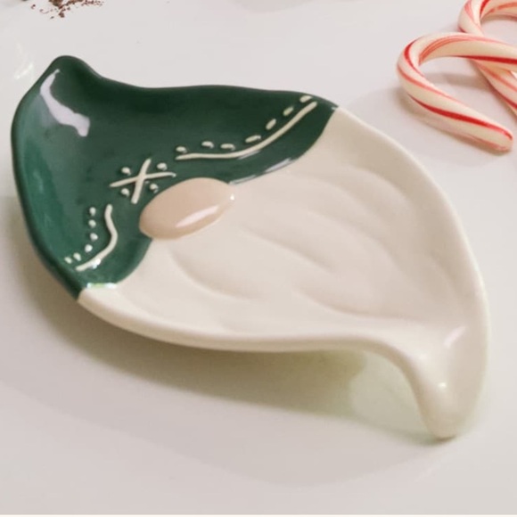 Cracker Barrel STONEWARE GNOME SPOON REST - Picture 7 of 8